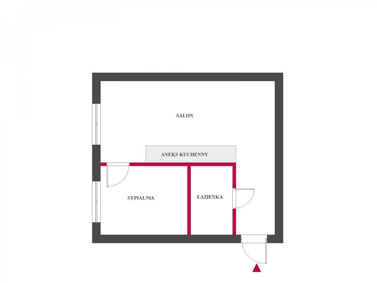 Mieszkanie 2 pokojowe na Sprzedaż