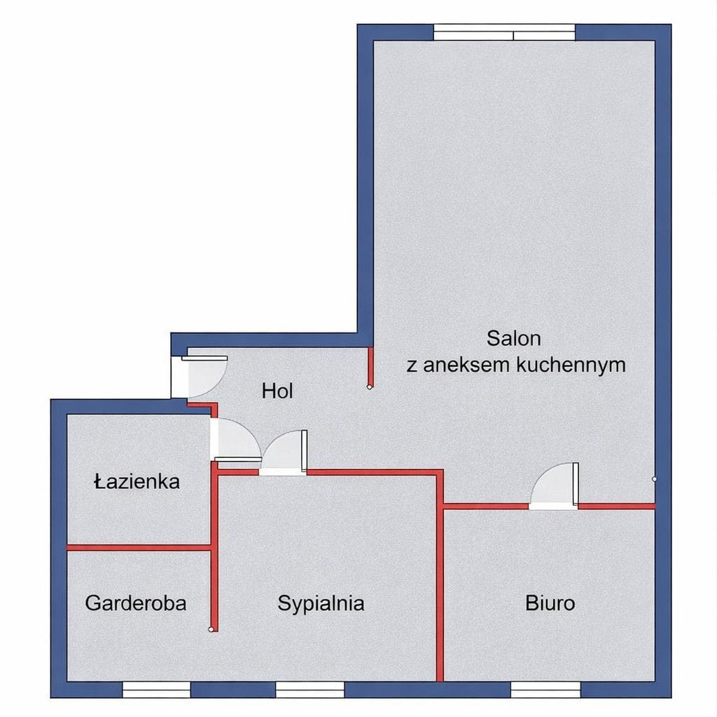 Mieszkanie 4 pokojowe na Sprzedaż
