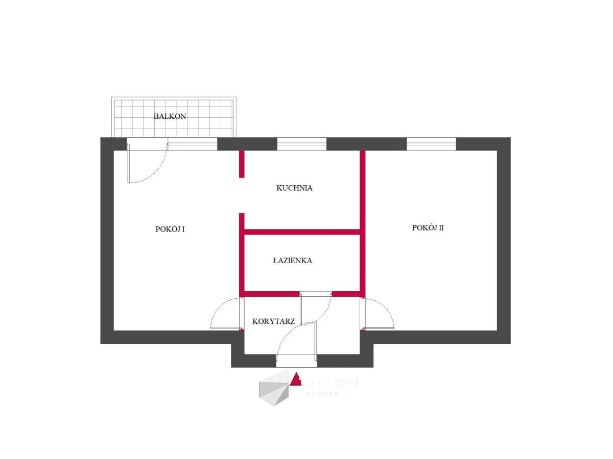 Mieszkanie 2 pokojowe na Sprzedaż