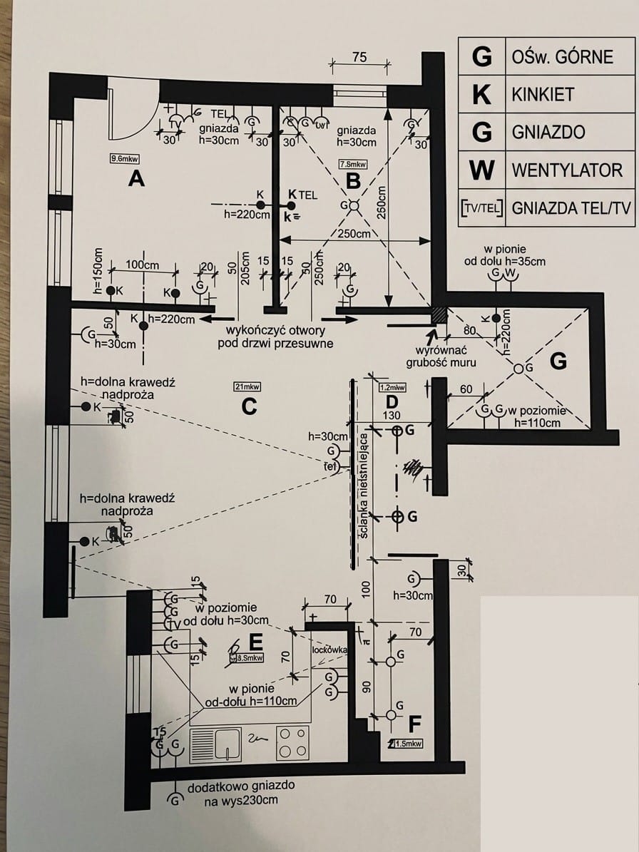 Mieszkanie 3 pokojowe na Sprzedaż
