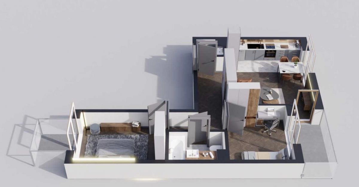 Mieszkanie 3 pokojowe na Sprzedaż