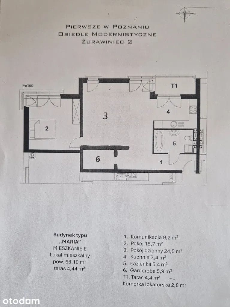 Mieszkanie 2 pokojowe na Sprzedaż