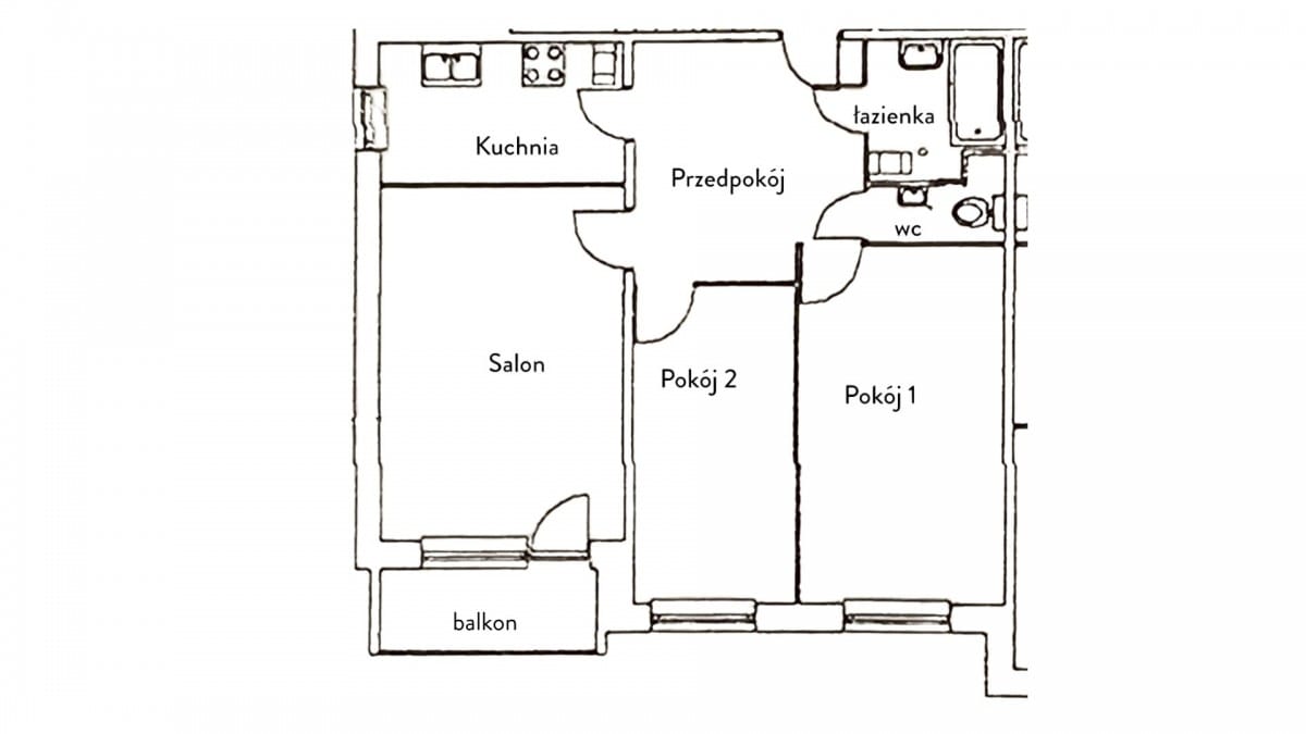 Mieszkanie 3 pokojowe na Sprzedaż