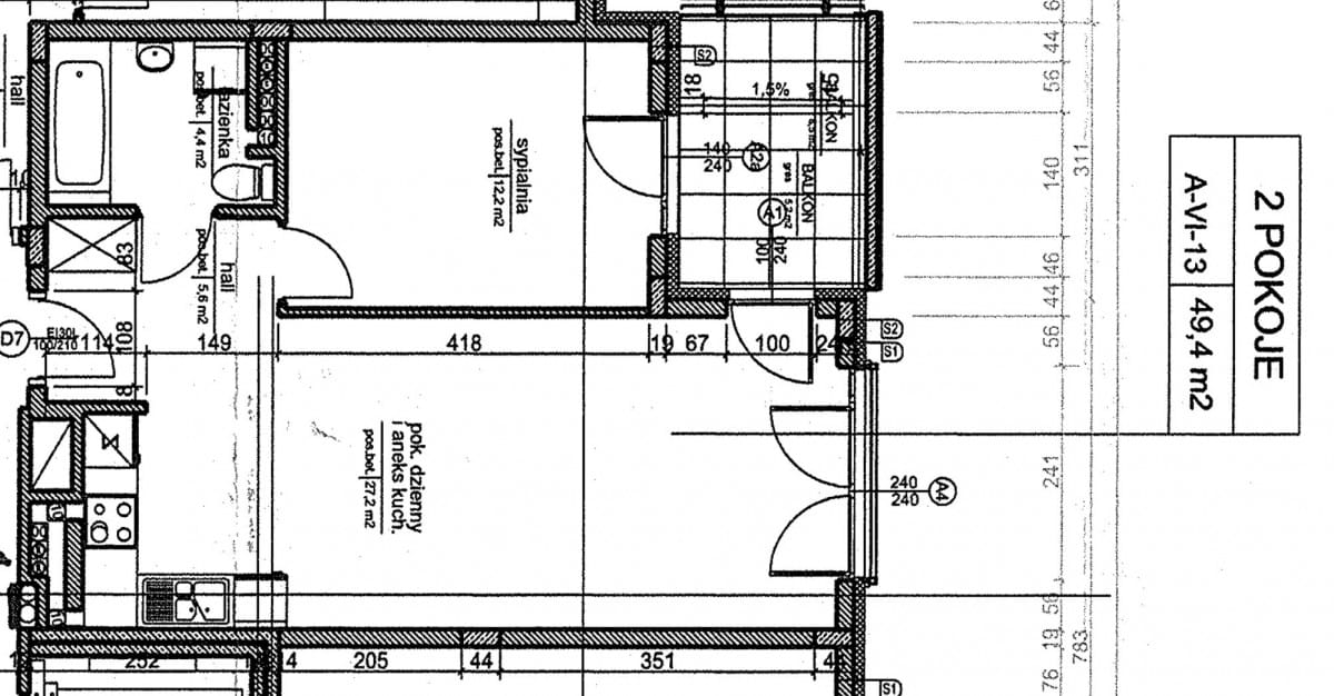 Mieszkanie 2 pokojowe na Sprzedaż