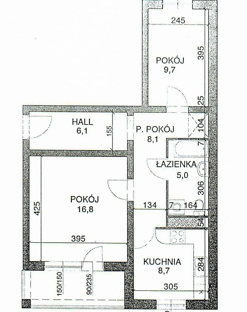 Mieszkanie 2 pokojowe na Sprzedaż
