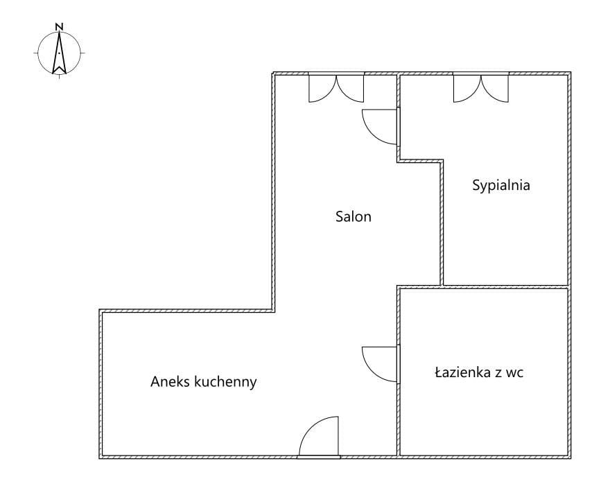 Mieszkanie 2 pokojowe na Wynajem