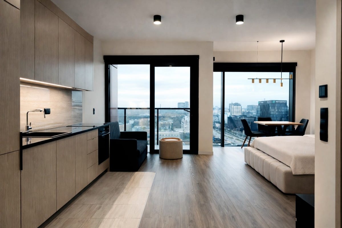 Mieszkanie 1 pokojowe na Sprzedaż