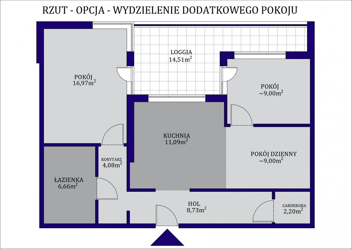 Mieszkanie 2 pokojowe na Sprzedaż