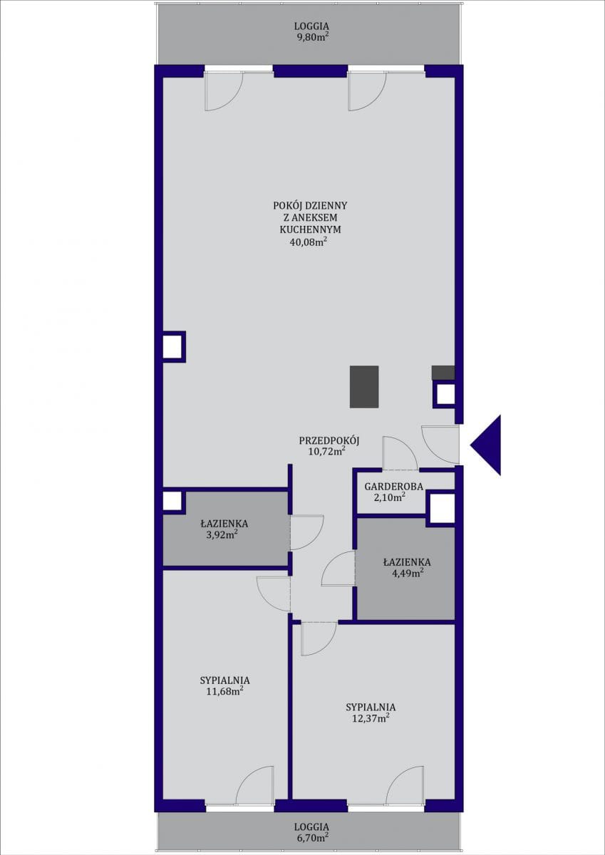 Mieszkanie 3 pokojowe na Sprzedaż
