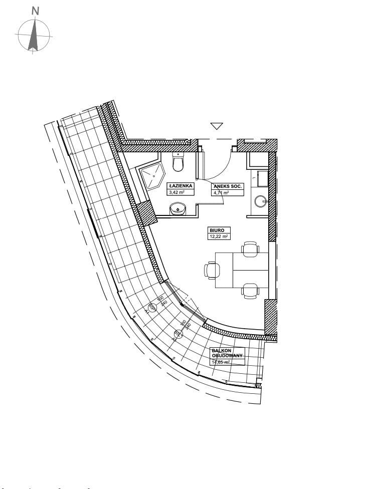 Lokal użytkowy  pokojowe na Wynajem