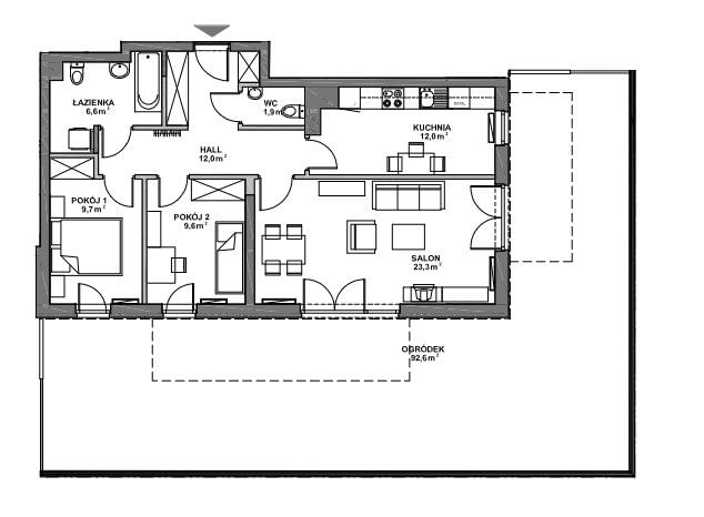 Mieszkanie 3 pokojowe na Sprzedaż