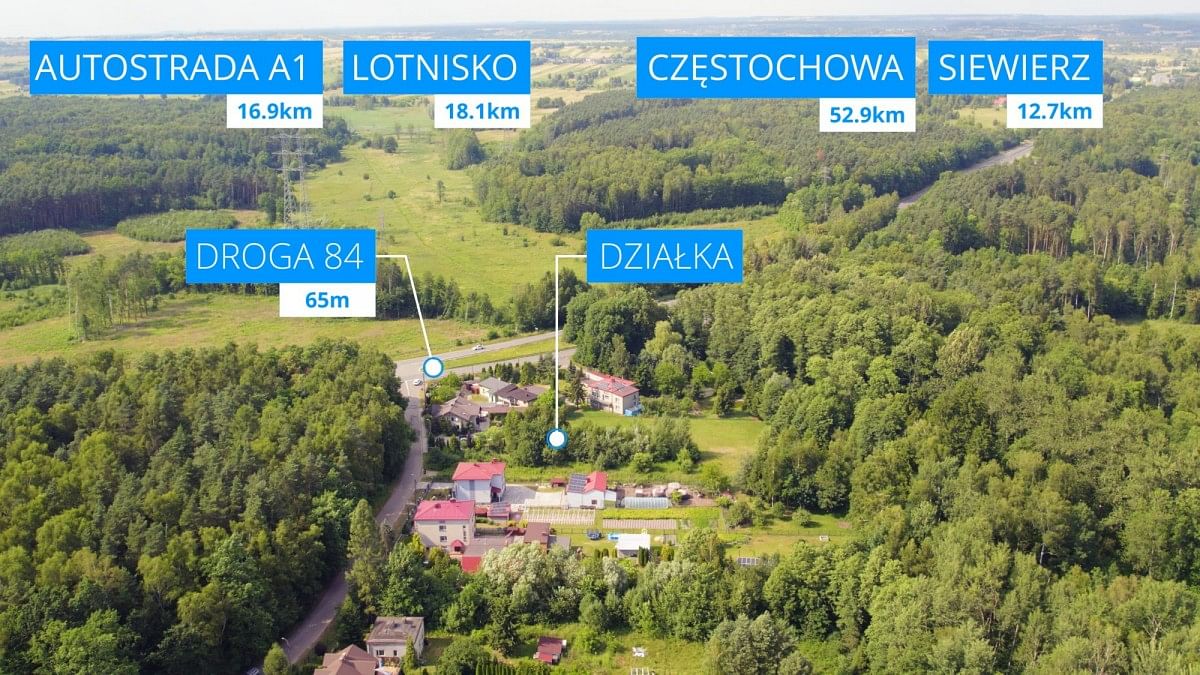 Działka  pokojowe na Sprzedaż