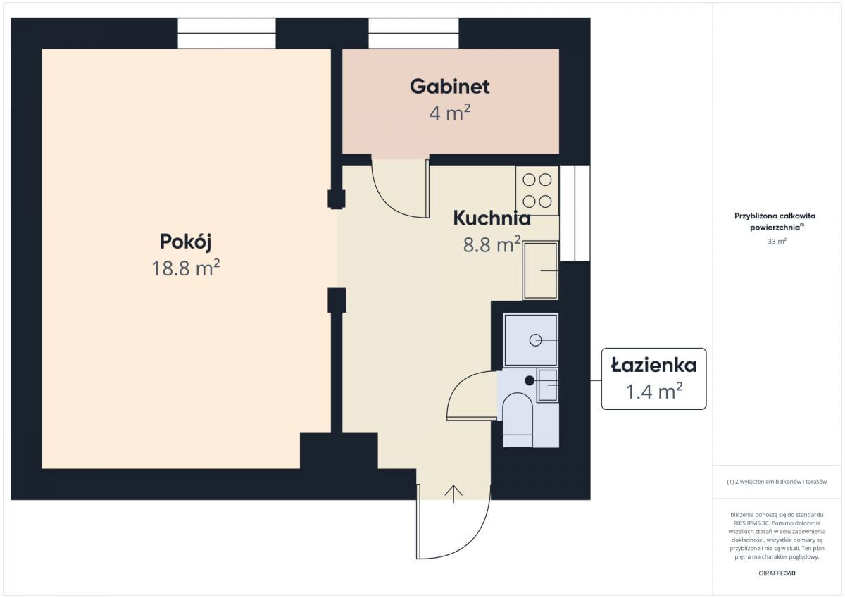 Mieszkanie 2 pokojowe na Sprzedaż