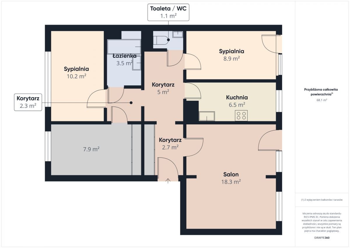 Mieszkanie 4 pokojowe na Sprzedaż