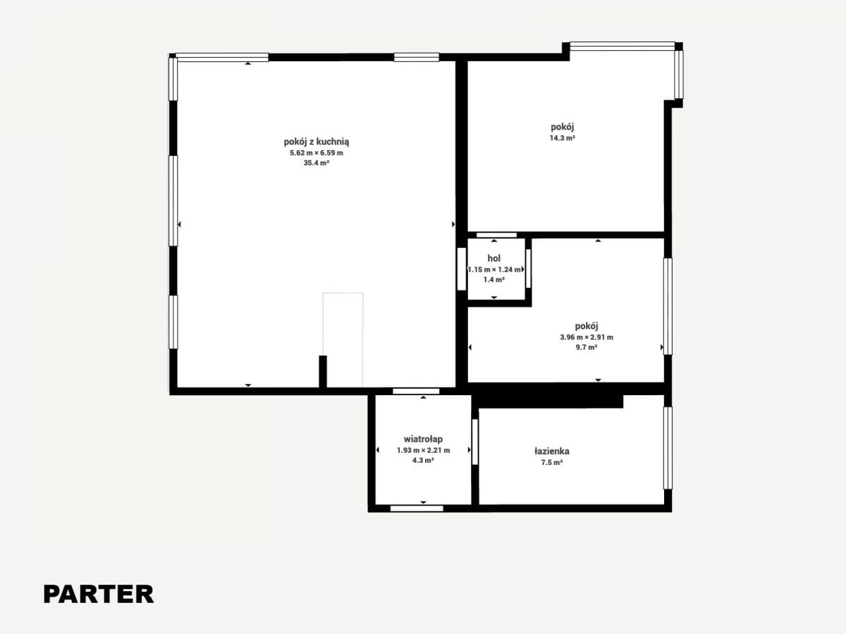 Mieszkanie 4 pokojowe na Sprzedaż