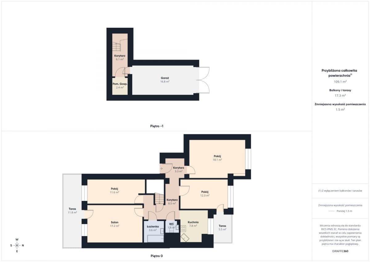 Mieszkanie 4 pokojowe na Sprzedaż
