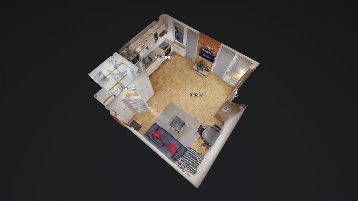 Mieszkanie 1 pokojowe na Sprzedaż