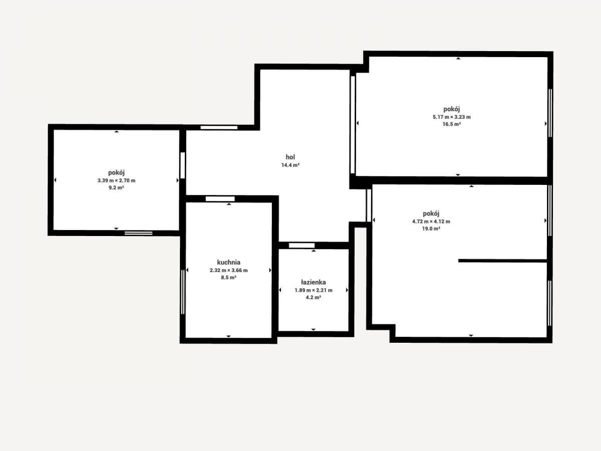 Mieszkanie 4 pokojowe na Sprzedaż