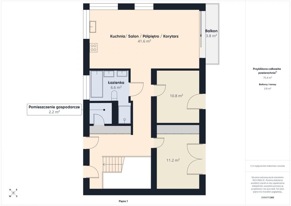 Mieszkanie 3 pokojowe na Sprzedaż