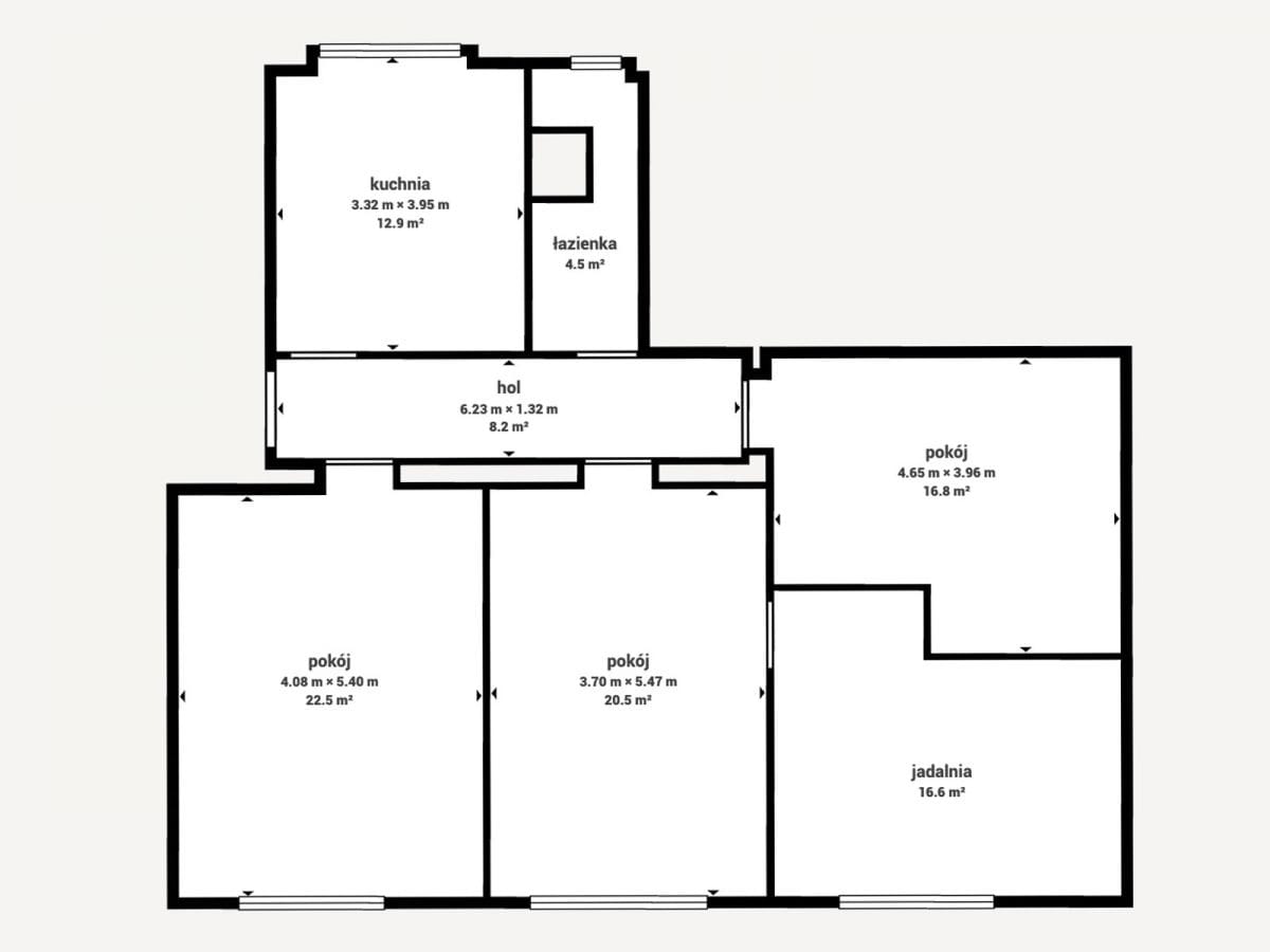 Mieszkanie 4 pokojowe na Sprzedaż