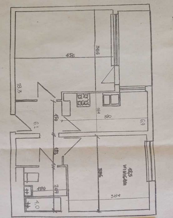 Mieszkanie 2 pokojowe na Sprzedaż