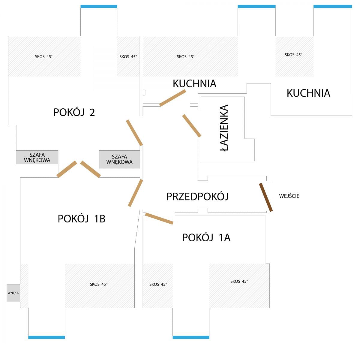 Mieszkanie 3 pokojowe na Sprzedaż