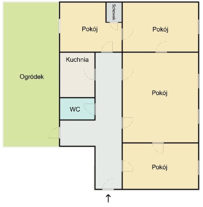 Mieszkanie 4 pokojowe na Wynajem