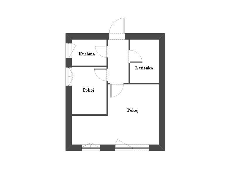 Mieszkanie 2 pokojowe na Wynajem