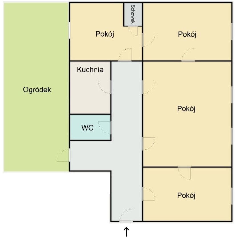 Lokal użytkowy  pokojowe na Wynajem