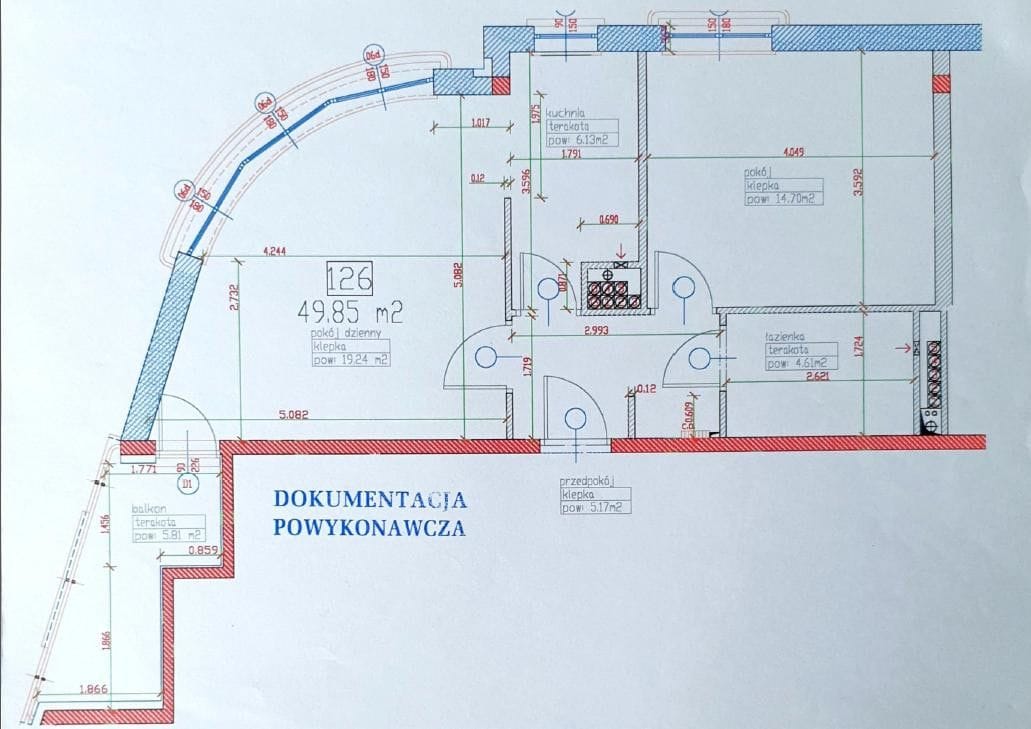 Mieszkanie 2 pokojowe na Wynajem