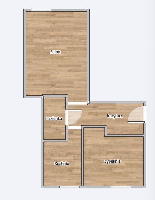 Mieszkanie 2 pokojowe na Sprzedaż